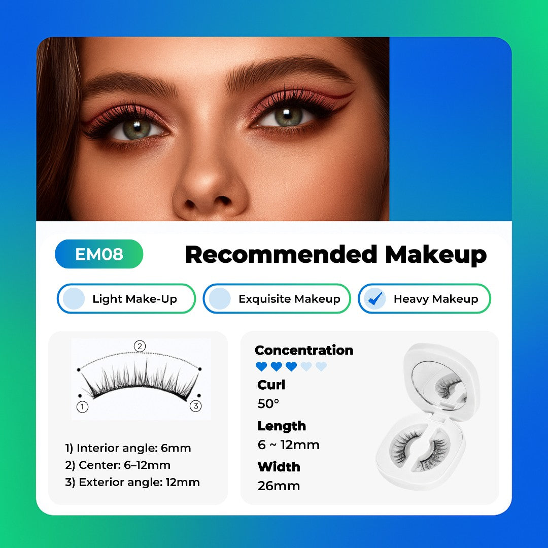Lashiva™ Magnetic Lashes — Effortless Glam, No Glue Required