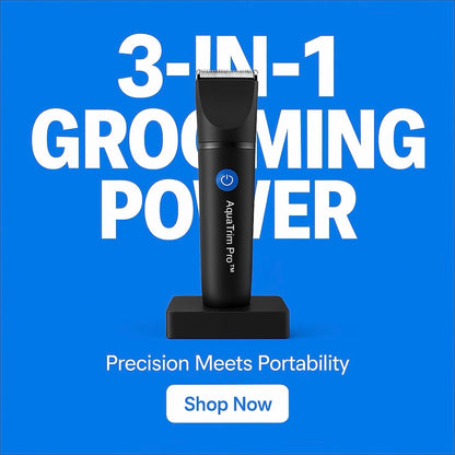 AquaTrim Pro™ — One Device. Complete Grooming. Anywhere.