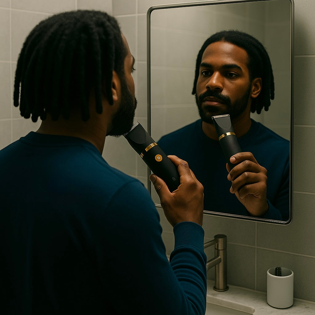 AquaTrim Pro™ — One Device. Complete Grooming. Anywhere.