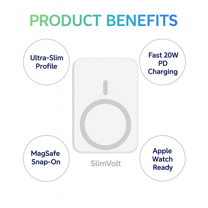 SlimVolt™ — Power That Clicks. Stay Charged, Go Anywhere.