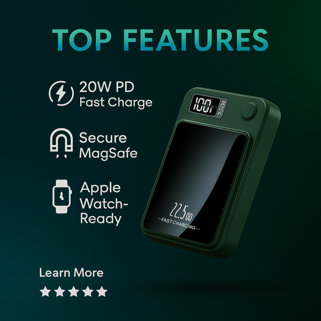 SlimVolt™ — Power That Clicks. Stay Charged, Go Anywhere.