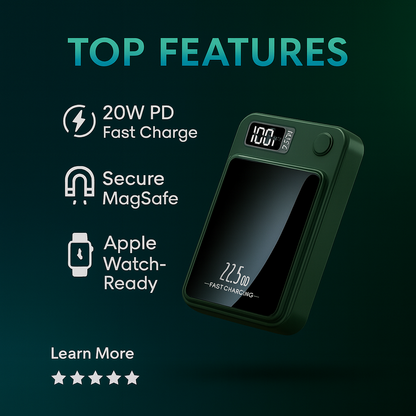SlimVolt™ — Power That Clicks. Stay Charged, Go Anywhere.