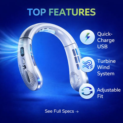 BreezeLoop Pro™ – Stay Cool, Hands-Free