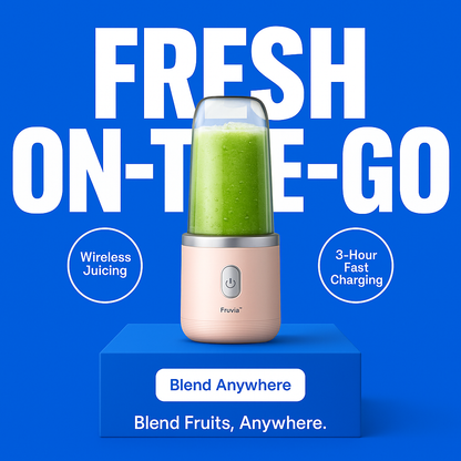 Fruvia™ -  Blend Fresh Juice Anytime, Anywhere