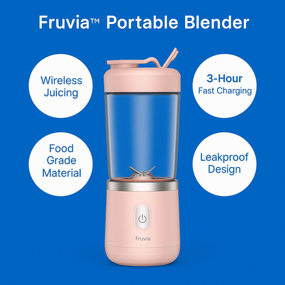 Fruvia™ -  Blend Fresh Juice Anytime, Anywhere
